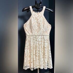 City Triangles Cream Dress